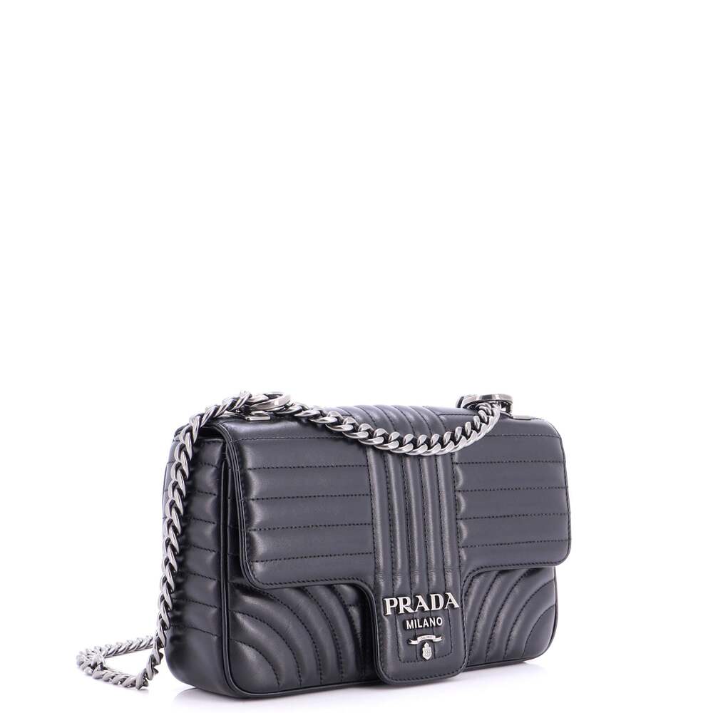 Prada Chain Flap Shoulder Bag Diagramme #254893P16B - Picture 2 of 7